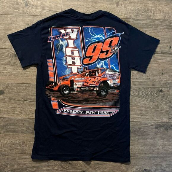 Vintage Larry Wight Dirt‎ Track Racing Tee T Shirt Small - Picture 1 of 4